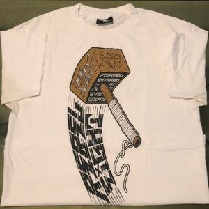 White rebel 8 T-shirt